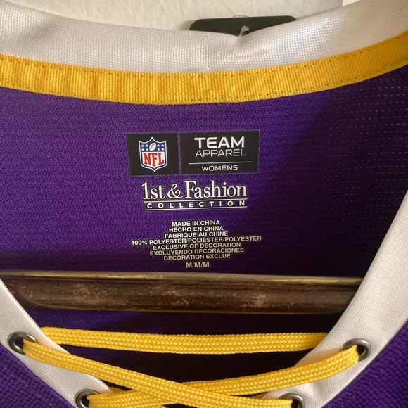 NFL 1st & fashionVikings team woman’s top - Picture 2 of 3
